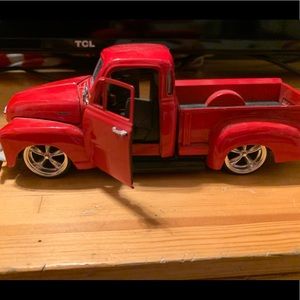 Collectible Chevrolet red truck